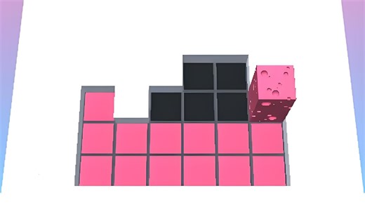 【Unity游戏源码】翻滚的色块-完整游戏项目模板