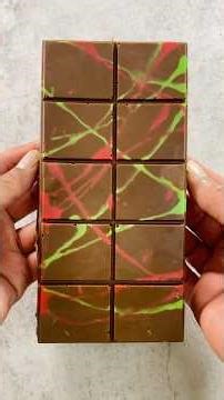 Reveal Time! Part 2 🥜Peanut Butter Dubai Chocolate! 🍫 #asmr #dubaichocolate #satisfying #chocolate