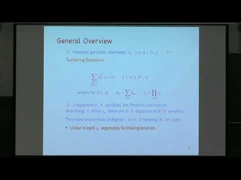 Prof. Peter Goddard | Solving the Scattering Equations