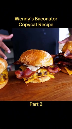 Delicious Wendy's Baconator Copycat Recipe