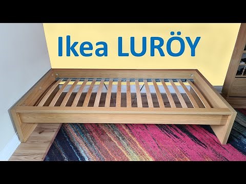 IKEA LURÖY bed base installation