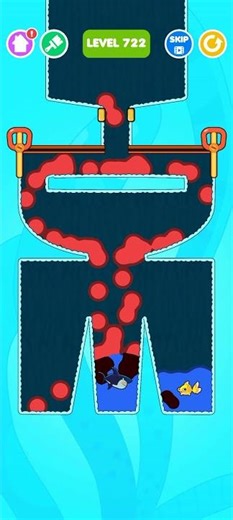 Save The Fish Gameplay | Fishdom Ads #gaming #shorts #fishdom