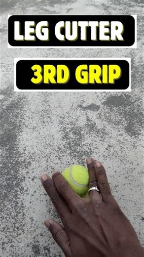 Leg Spin Style Leg Cutter – 3rd Grip Explained | Cricket At Home #cricket #cricketdrills