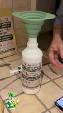 Comment préparer votre nettoyant NETY (Mélange parfait)