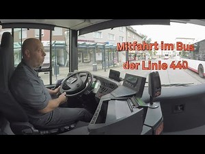 Mitfahrt im Bus der Linie 440 // 360°-Video // DSW21