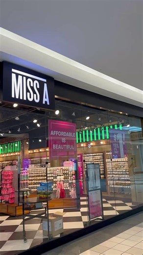 Hello! 🙋‍♀️ Manifesting a Miss A store in every city! ✨ We’ve been busy opening our newest locations and we’re so excited to meet you all. Check out where we just landed: ✨ St. Augustine Premium Outlets (St. Augustine, FL) ✨ Mall St. Matthews (Louisville, KY) ✨ Glenbrook Square Mall (Fort Wayne, IN) ✨ Las Vegas South Premium Outlets (Las Vegas, NV) Which city are we heading to next? Tell us in the comments! ✈️🛍️ #ShopMissA #MissAStores #AffordableMakeup #MissA #ShopMissAHaul | Shop Miss A