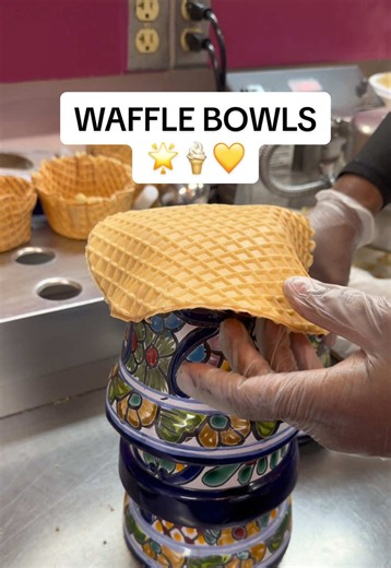 Waffle Bowls Recipe: How to Make Waffle Ice Cream Bowls