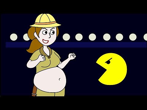 Alex the explorer vs Pac-Man- funny bellylaugh animation