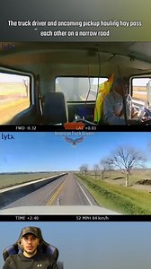 179K views · 1.2K reactions | Hay bale strikes trucker's window #AmericanTruckDrivers #semitruck #truckdriver #cdl #cdllife #truckdriversoftiktok #moments #truck #trucking #truckinglife #truckdriversusa #peterbilt #kenworth #road #baddriver | American Truck Drivers | Facebook