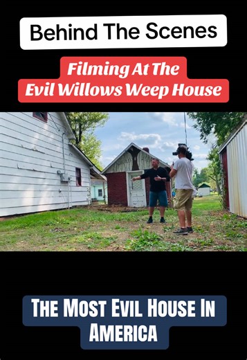 Behind The Scenes Filming At The Weep House Willows Weep | A True Haunted House in the Heartland of America The History Channel show 'The UnXplained' called Willows Weep the Most EVIL House in America in it's very first episode. Stream Full Documentary Here: https://www.scarenetwork.tv/details/5/1/false #willowsweep #evilhouse #hauntedhouse #mostevilhouseinamerica #fyp