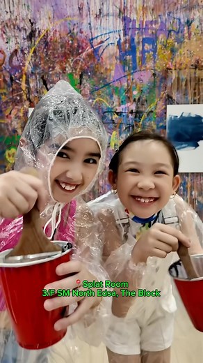 1.7K views · 173 reactions | Bring the cutest little painter you know! Let’s make holiday memories (and a little mess) together at Splat Room!  Book your session at thesplatroom.com See you at The Splat Room, 3F The Block, SM North Edsa #TheSplatRoom | The Splat Room | Facebook