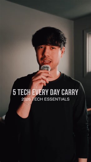 Vince Do on Instagram: "1.23.26 5 Tech Essentials I’m bringing into 2026 that I use daily! What does your everyday tech carry look like? 💻 #tech #techedc #essentials #apple #vlog #dayinthelife"