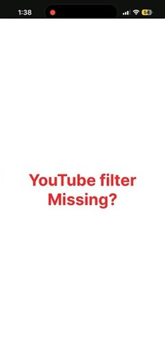 YouTube Search Filter Missing? Fix it now | How to fix missing search filter