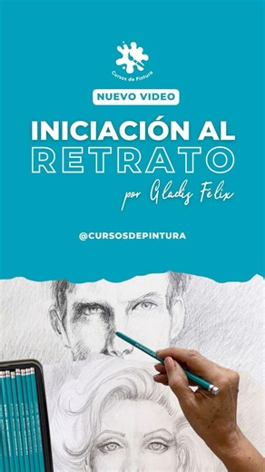 Encuentra nuestro nuevo video para que aprendas a realizar la creación de un retrato desde cero ✨✍️