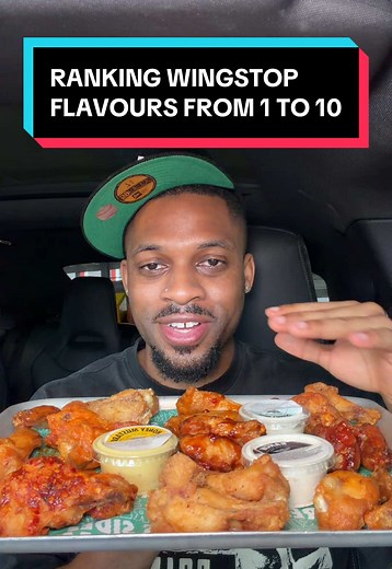 Ranking Wingstop flavours, was ours the same through 10 to 1 👀 #food #wingstop #london #fyp #viral