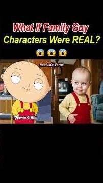 Family Guy Characters Reimagined in Real Life (RLV)