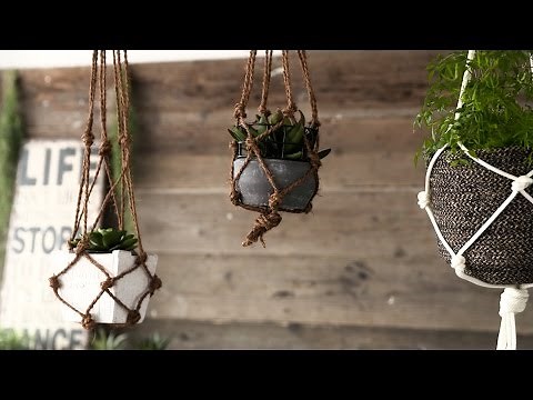 マクラメハンギング DIY【CAINZ DIY STYLE】