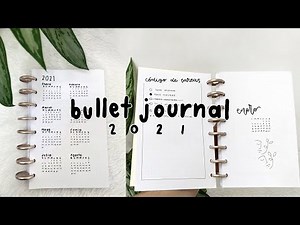 Planeación bullet journal 2021: fácil, minimalista y con pocos materiales 🗓