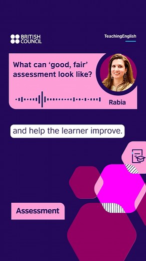 18K views · 75 reactions | Assessment isn't just about giving grades - it can be used to work out how to help your learners improve. Learn more about all the ways you can use assessment with our free online course: https://www.teachingenglish.org.uk/training/teachingenglish-assessing-learning Naomi 朗 #TeachingEnglish #ELTassessment #ProfessionalDevelopment | TeachingEnglish - British Council | Facebook