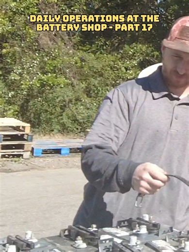 We provide an inside look at the day-to-day operations at the battery shop. In this video, we help customers recycle batteries. #tiktok #dailylife #business #franchiseopportunity #greenenergy #pensacola #tallahassee