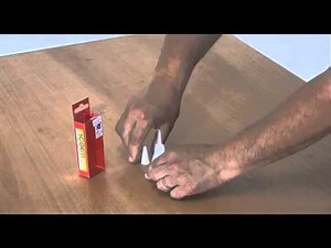 Comment utiliser la colle alu A22