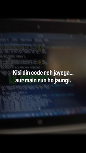Divya ✨ on Instagram: "Code chala nahi, main chali. 😌 . . . #fypage #code #techreels #foryoupage #coding coding reels, women coders, tech motivation, programming life, computer science student, developer mindset, engineering reels, tech inspiration"