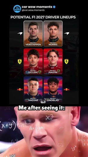 Potential F1 2027 Lineup 🤯🏎️
