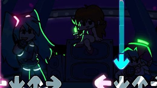 【优质】fnf vs Hatsune Miku (Gamejolt Version) 2.0 全流程