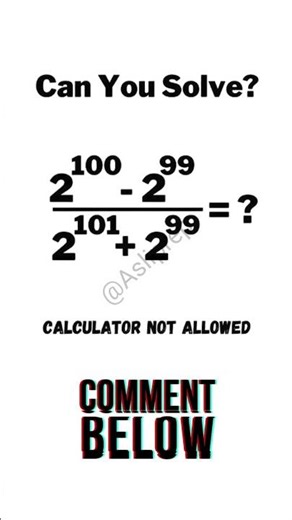 Can You Solve This Without a Calculator? #asliprepfoundation #asliprep #maths