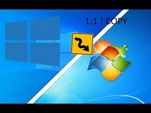 How To Transform Windows 10 Into Windows 7 1:1 COPY!