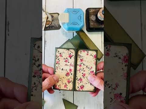 ‘HOW-TO’ beginner friendly, tri-fold ephemera holder for junk journal lovers.