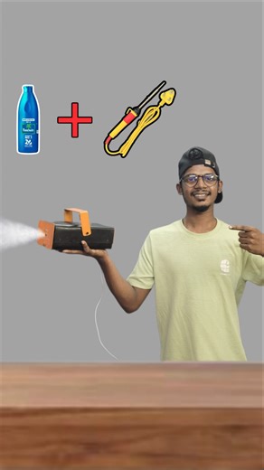 പാരചുട്ട് ഓയിൽ കൊണ്ട് DJ സ്മോക്ക ഉണ്ടാക്കാം😱| I Built a DJ Smoke Machine Using Soldering Irons