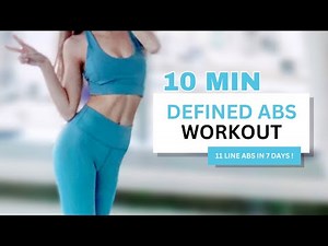 10 MIN AB WORKOUT | Get Your 11 Line Abs (Fast Results) | Estelle You