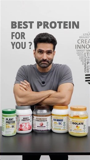 Which is The Best Protein For You 🫵 ?