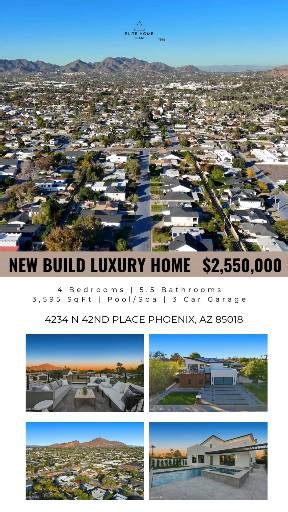 This new-build luxury home leaves an impression before you even step inside ✨ Soaring 40-foot ceilings, designer-level craftsmanship, and seamless indoor–outdoor living create a space that feels more like a private resort than a residence 🌿🏡 Every detail was built with intention, from dramatic entertaining spaces to mountain views and an ultra-private backyard. If you’re looking for a home that makes a statement the moment you walk in, this is it. DM to schedule your private showing 🔑 #Luxury