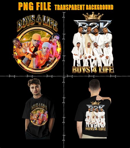 B2K Png File : Boys 4 Life Tour 2026 Design ( Digital Download ) - Etsy