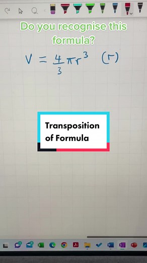 Transposition with 4 steps #transposition #maths #math #mathisart #gcse #gcsemaths #gcsemath #pastpapers #highermaths #foundationmaths #mathematics #mathematic #mathstutor #gcserevision #revision #gcse2023 #study #viralmaths #studymaths #learnmaths #exams #tutoring #AQA #Edexcel #OCR