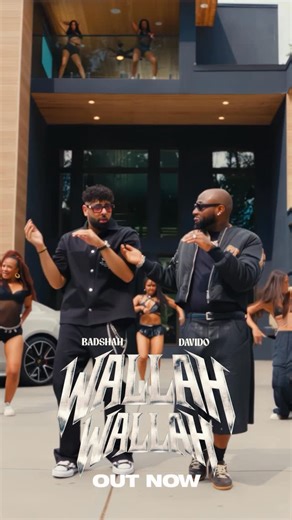 Voompla on Instagram: "Badshah and Davido make the world groove with Wallah Wallah 💥 Soundtrack of the season is here! #badshah #davido #wallahwallah #newmusic @badboyshah @davido"