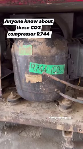 Anyone gas charge R744 (CO2 ) or work on this compressor??? | Mother Refrigeration & Airconditioning ludhiana