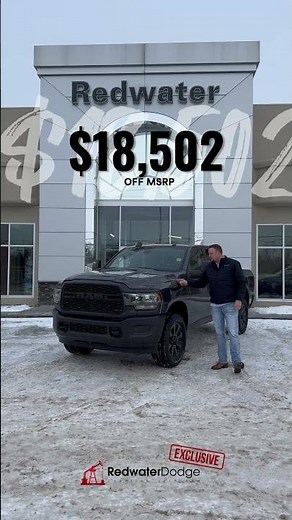 New 2024 Ram 3500 Tradesman Crew Cab 4x4 is $18,502 Off MSRP at Redwater Dodge | Stock # RR36824