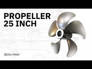 SHIP PROPELLER 25 INCH