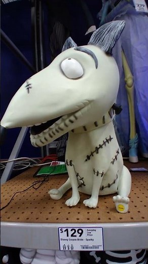 2025 Lowe's Disney Corpse Bride Frankenweenie Sparky Dog Animatronic Review Halloween