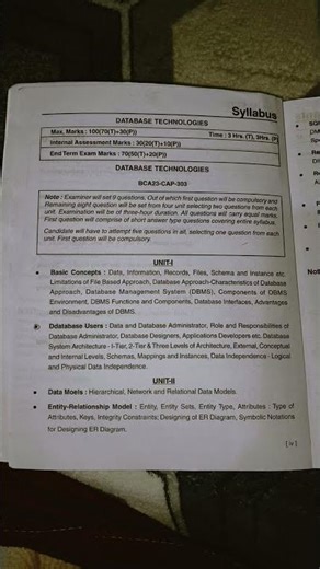 # bsc # computer science #Syllabus # 4 semester syllabus # kuk University