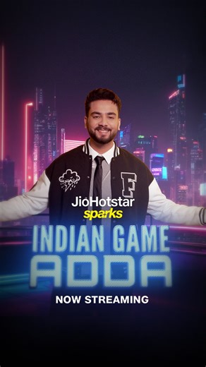 JioHotstar on Instagram: "Next level games, risky challenges aur dhamaakedaar fun. Sab kuch hai only at the Indian Game Adda! #IndianGameAdda Now Streaming only on JioHotstar Sparks! Watch for Free #IndianGameAddaOnJioHotstar #JioHotstar #JioHotstarSparks #InfinitePossibilities"