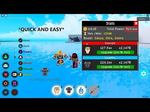 *BEGINNER GUIDE* How to Level Up Fast in Anime Fighting Simulator (Roblox) *EASY* 2021