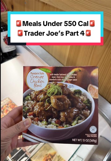 Trader Joe’s Mandarin Orange Chicken is a frozen food classic for a reason. Crispy breaded chicken tossed in a sweet and spicy orange sauce, it’s flavorful, comforting, and easy to make. For the best texture, bake the chicken until crispy, then toss it in a pan with the heated sauce so it caramelizes slightly. I’m adding this to my Meals Under 550 Calories series because with the right portions and simple sides like rice and veggies, it makes a satisfying and balanced meal that actually tastes g