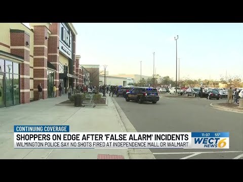 False active shooter reports prompt increased police patrols at Wilmington shopping centers