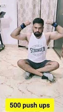 #500 push ups challenge 💪💪#shorts #trending
