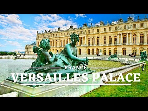 Palace Of Versailles Garden Drone / Cinematic Drone Footage