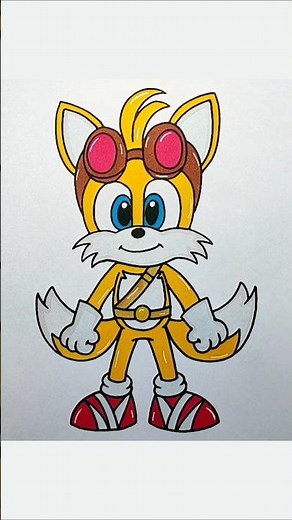 Tails Sonic Boom Coloring | Fun Art for Kids